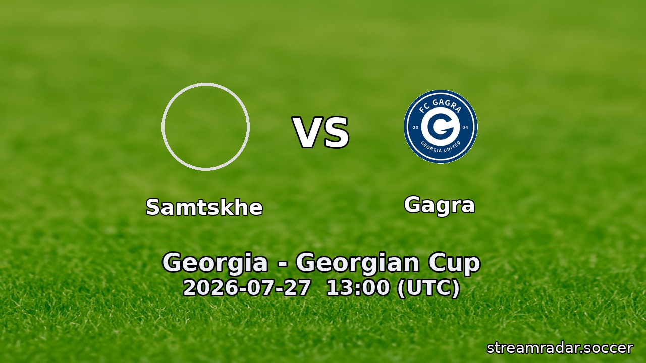 Samtskhe vs Gagra