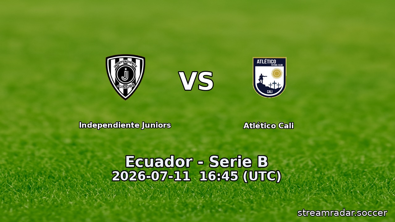 Independiente Juniors vs Atlético Cali