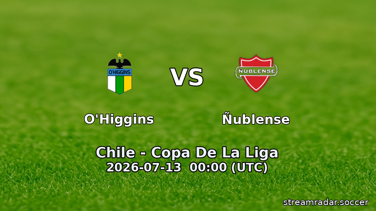 O'Higgins vs Ñublense