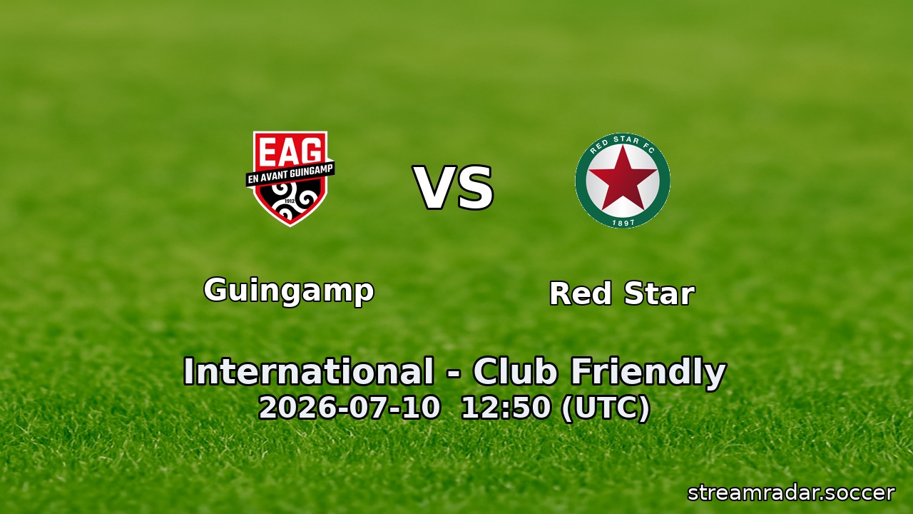Guingamp vs Red Star