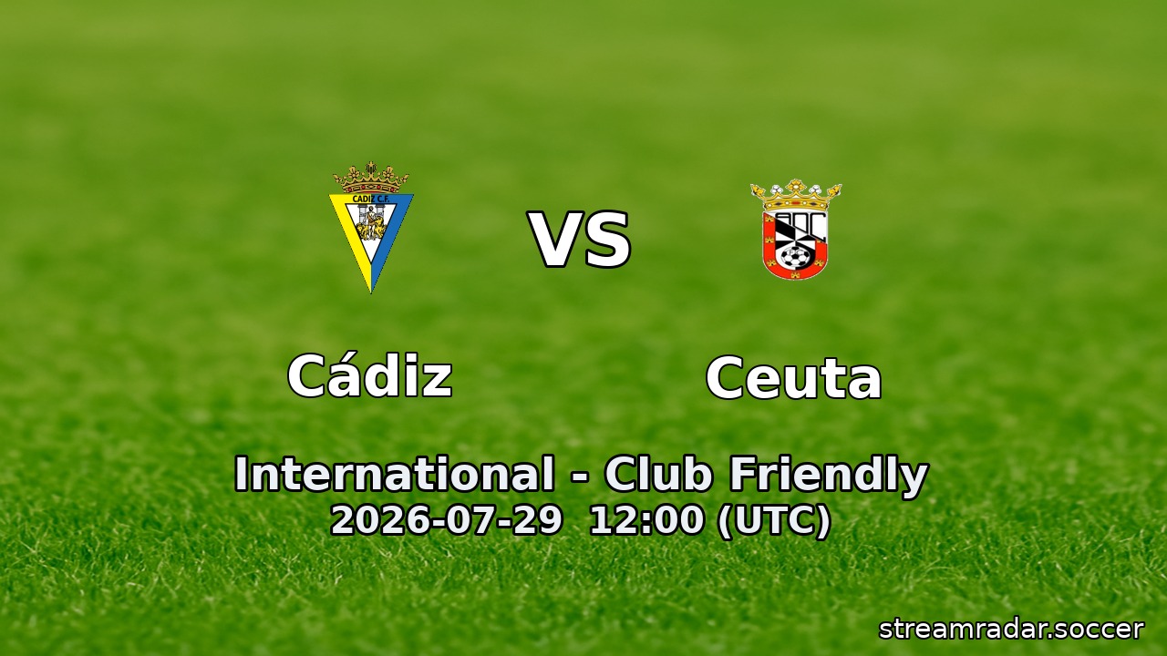 Cádiz vs Ceuta