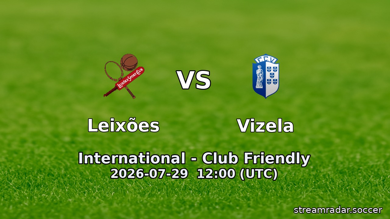Leixões vs Vizela