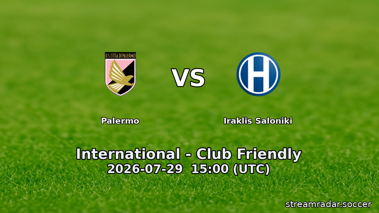 Palermo vs Iraklis Saloniki