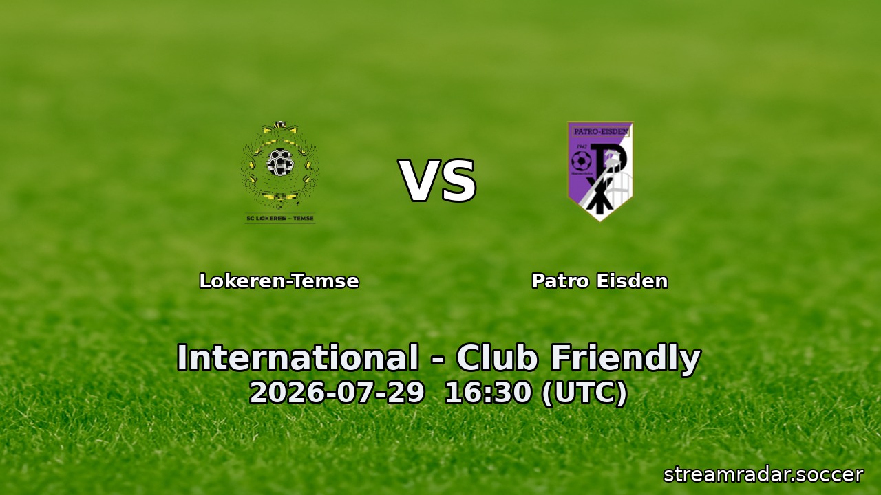 Lokeren-Temse vs Patro Eisden