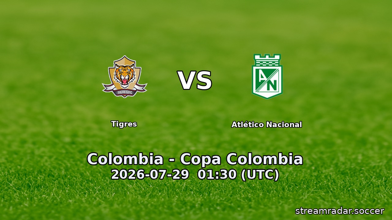 Tigres vs Atlético Nacional