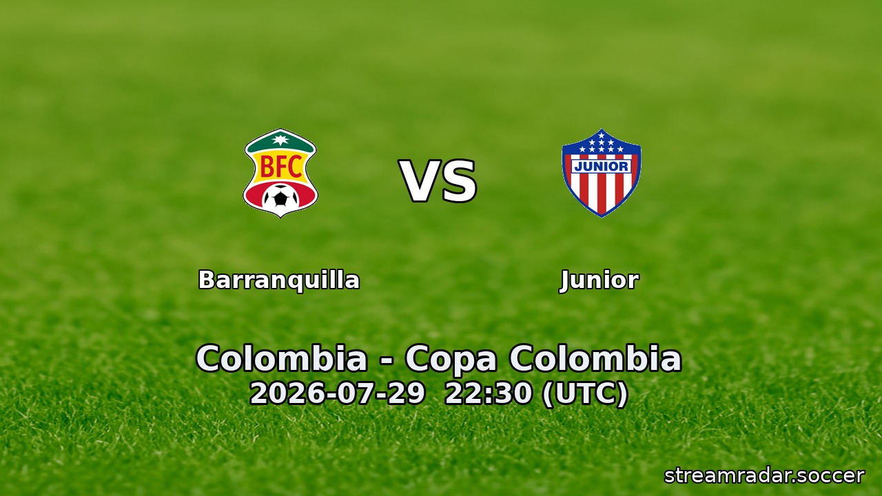 Barranquilla vs Junior
