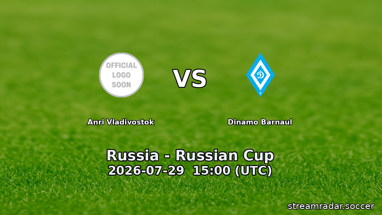Anri Vladivostok vs Dinamo Barnaul