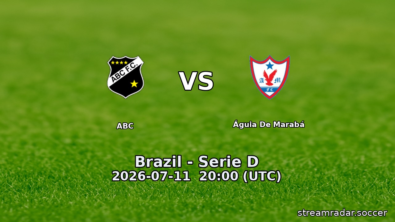 ABC vs Águia De Marabá