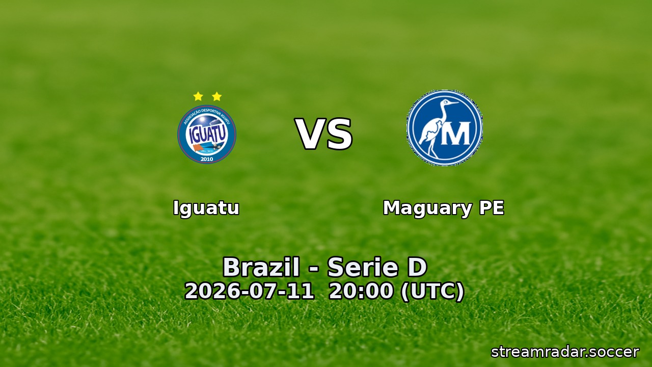 Iguatu vs Maguary PE