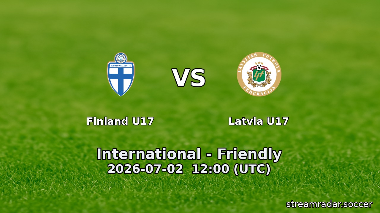 Finland U17 vs Latvia U17