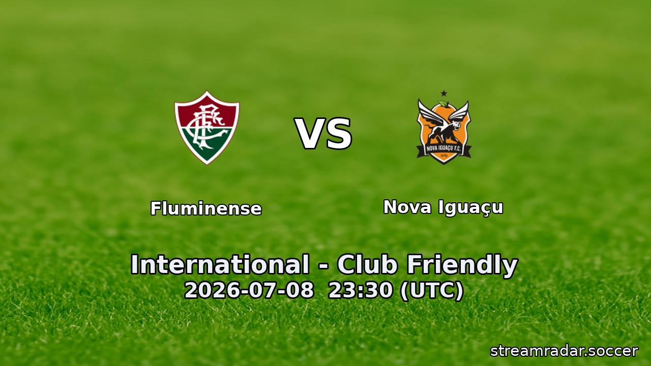 Fluminense vs Nova Iguaçu