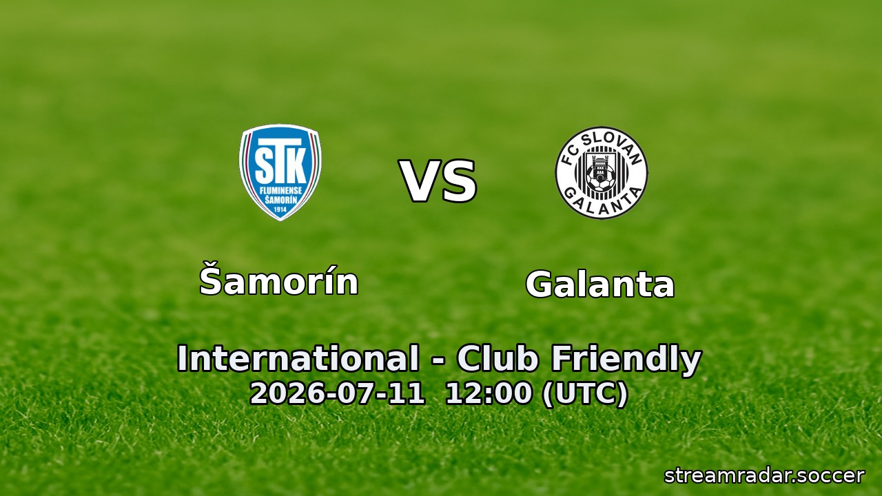 Šamorín vs Galanta