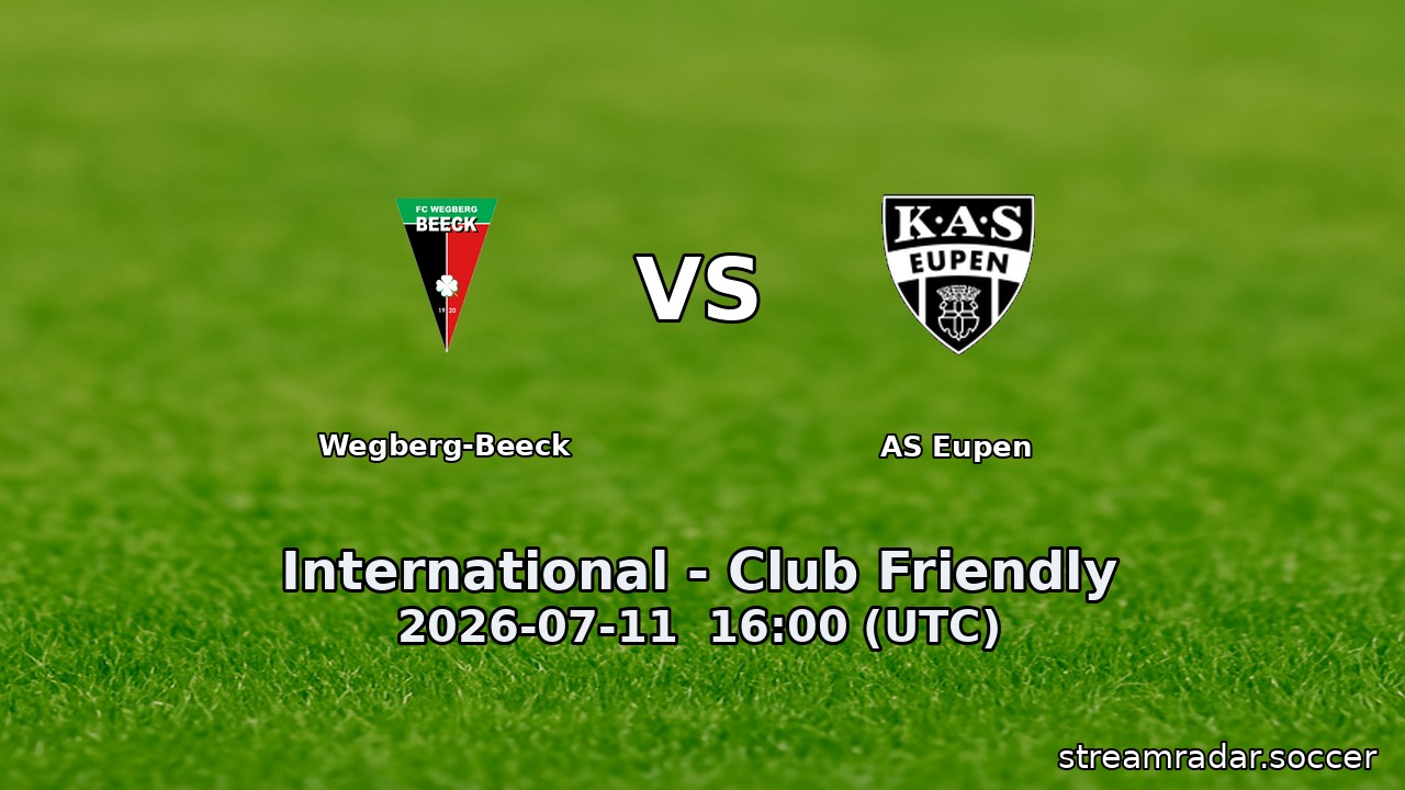 Wegberg-Beeck vs AS Eupen