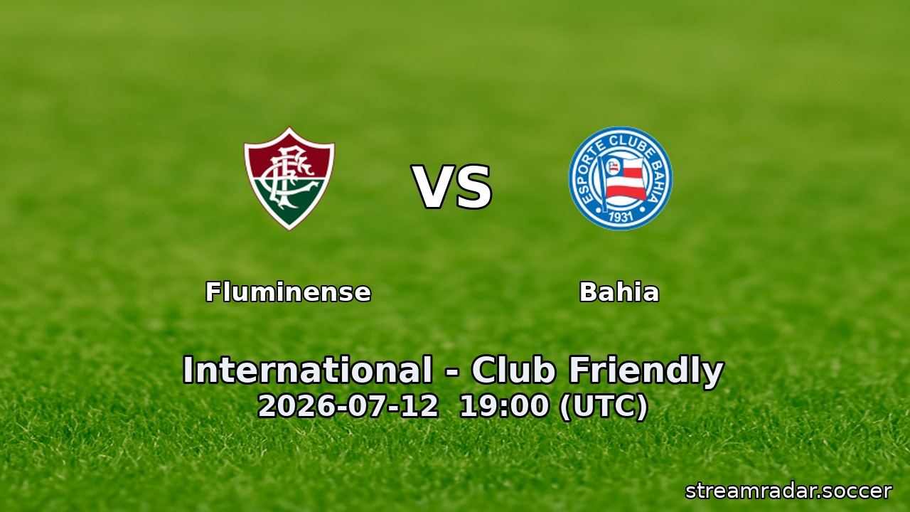 Fluminense vs Bahia