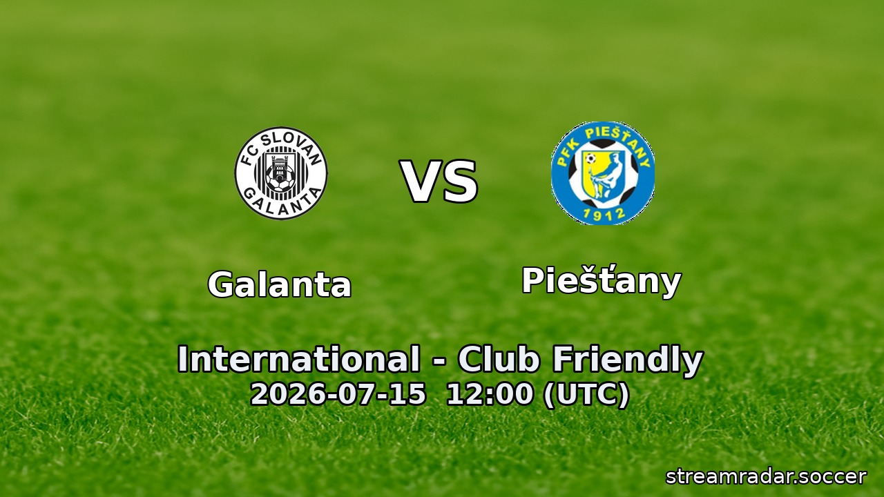 Galanta vs Piešťany
