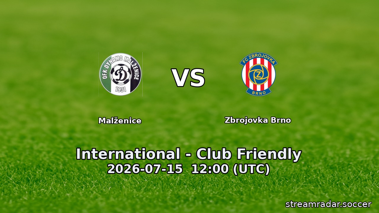 Malženice vs Zbrojovka Brno