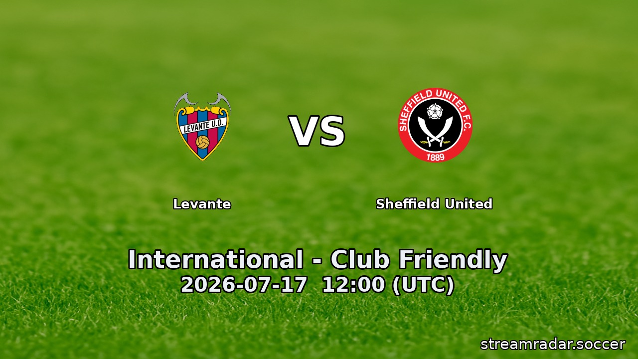 Levante vs Sheffield United
