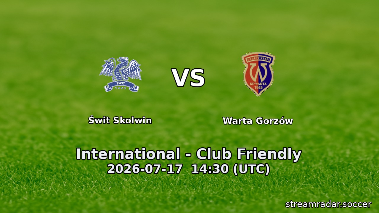 Świt Skolwin vs Warta Gorzów