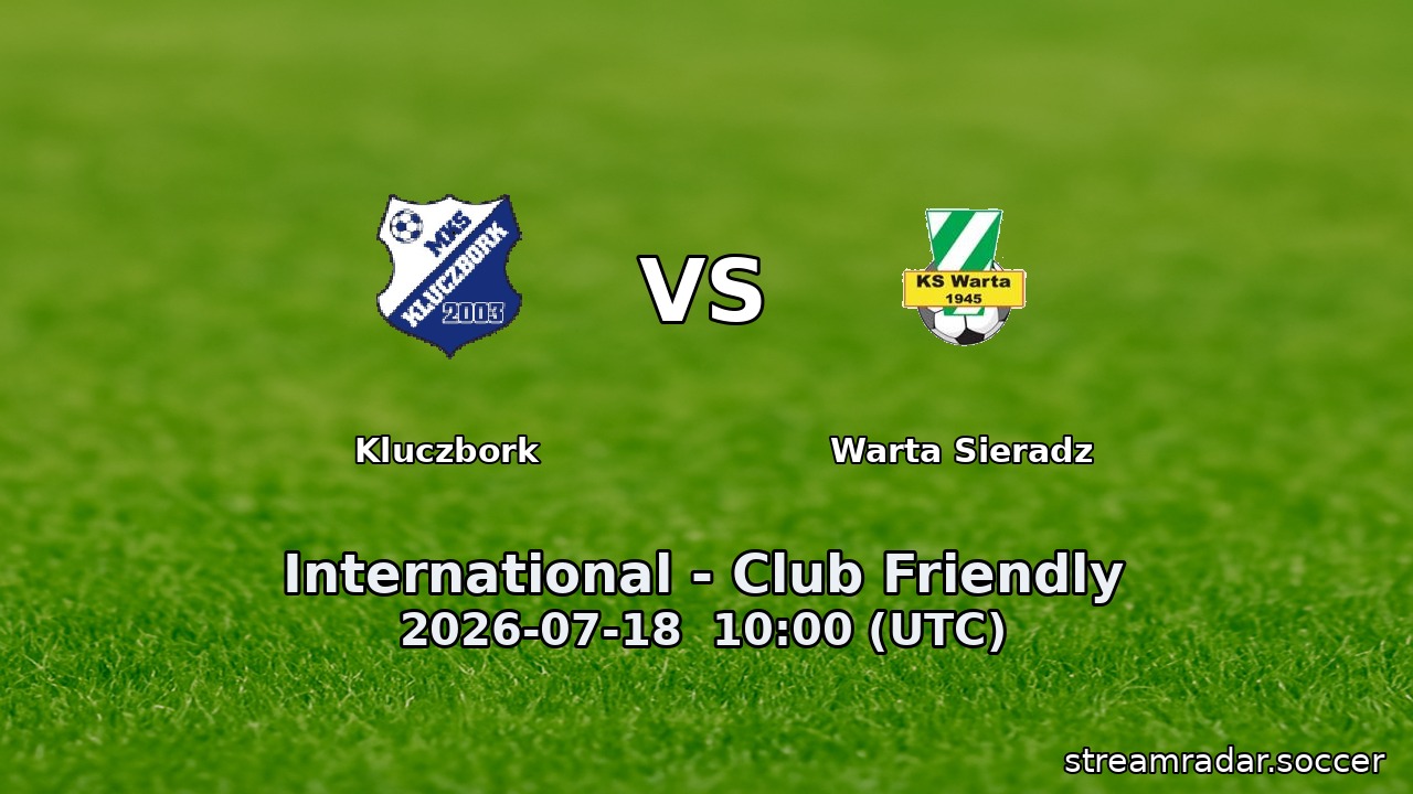 Kluczbork vs Warta Sieradz