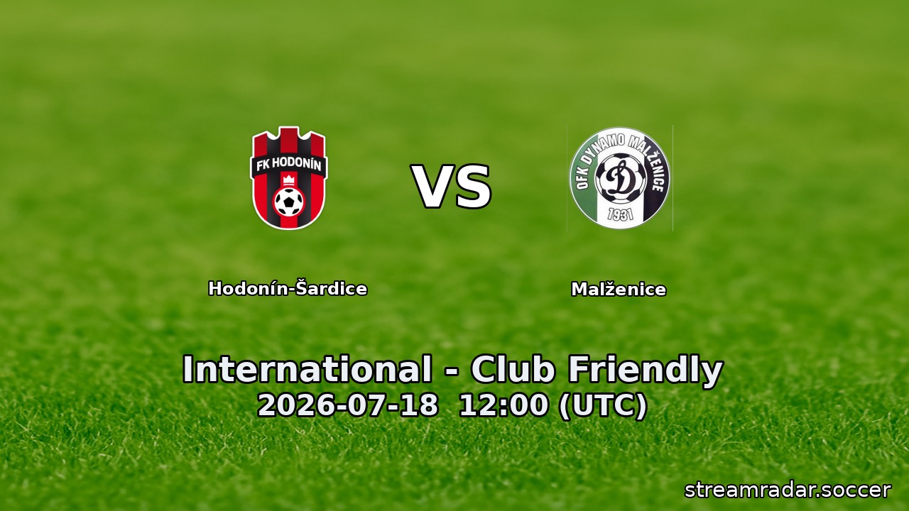 Hodonín-Šardice vs Malženice