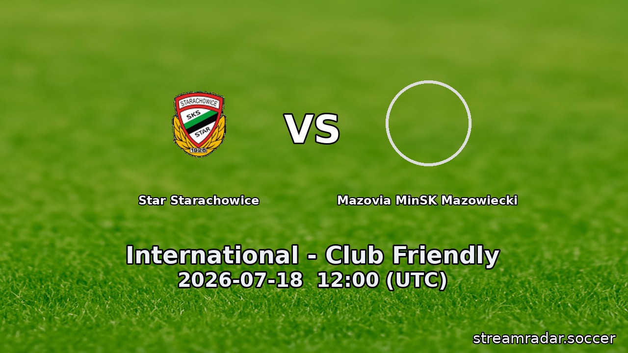 Star Starachowice vs Mazovia MinSK Mazowiecki