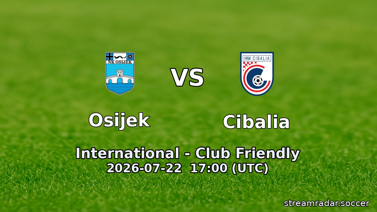 Osijek vs Cibalia