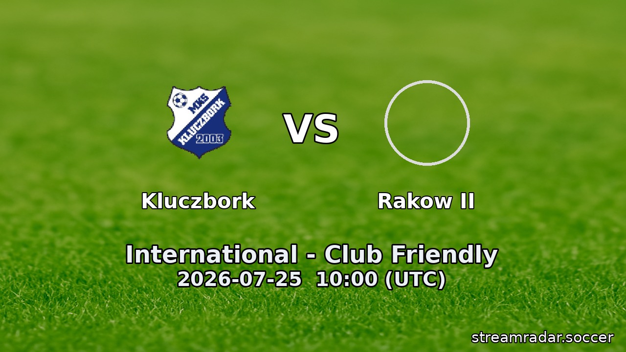 Kluczbork vs Rakow II