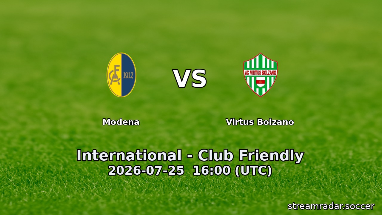 Modena vs Virtus Bolzano