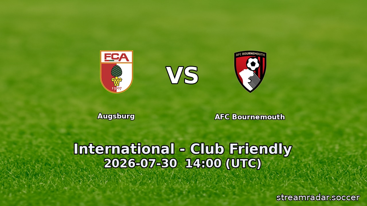 Augsburg vs AFC Bournemouth