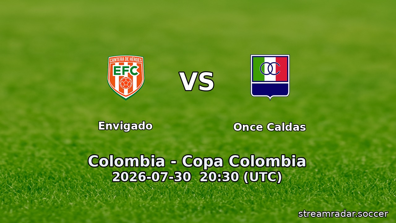 Envigado vs Once Caldas