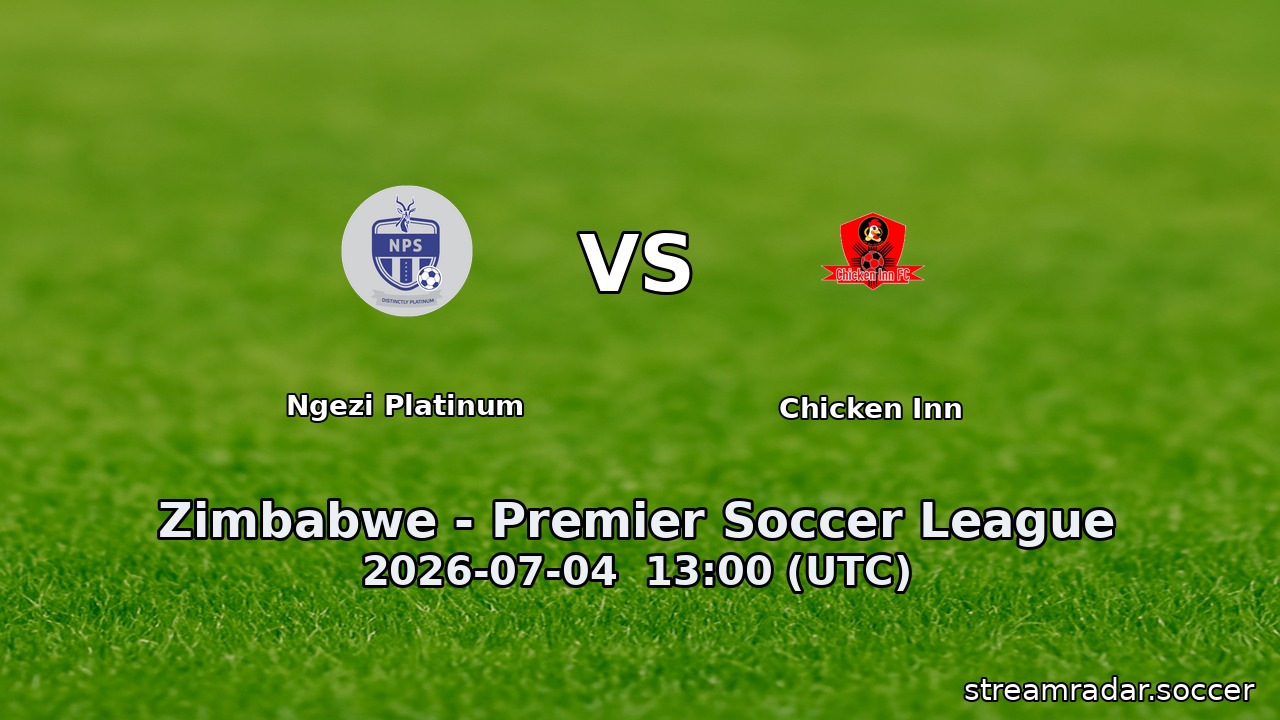 Ngezi Platinum vs Chicken Inn