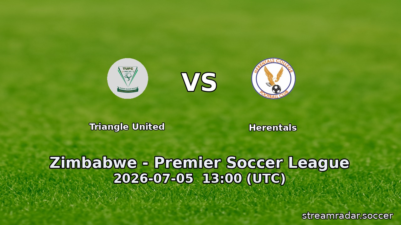 Triangle United vs Herentals