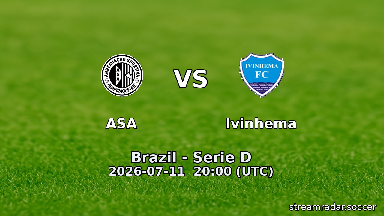 ASA vs Ivinhema