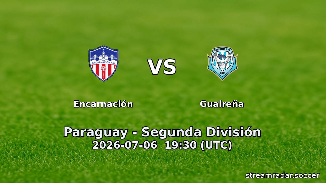 Encarnación vs Guaireña