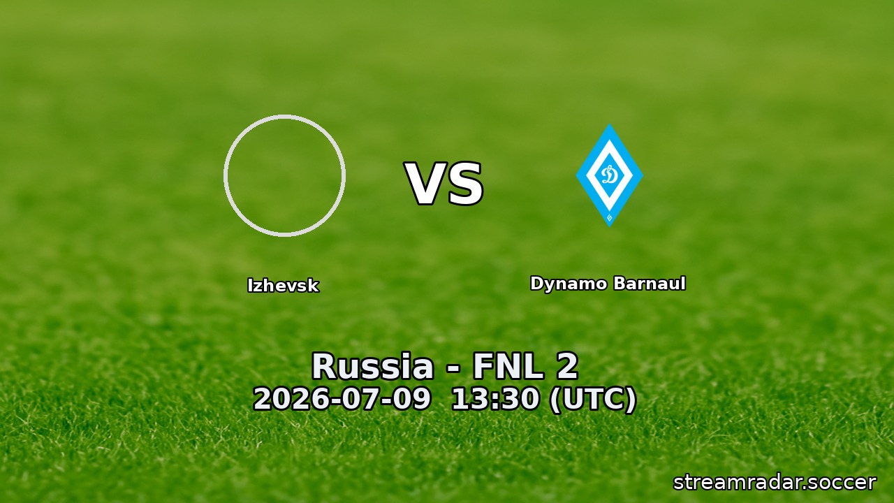 Izhevsk vs Dynamo Barnaul
