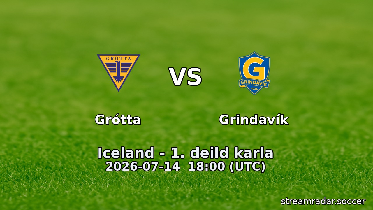 Grótta vs Grindavík