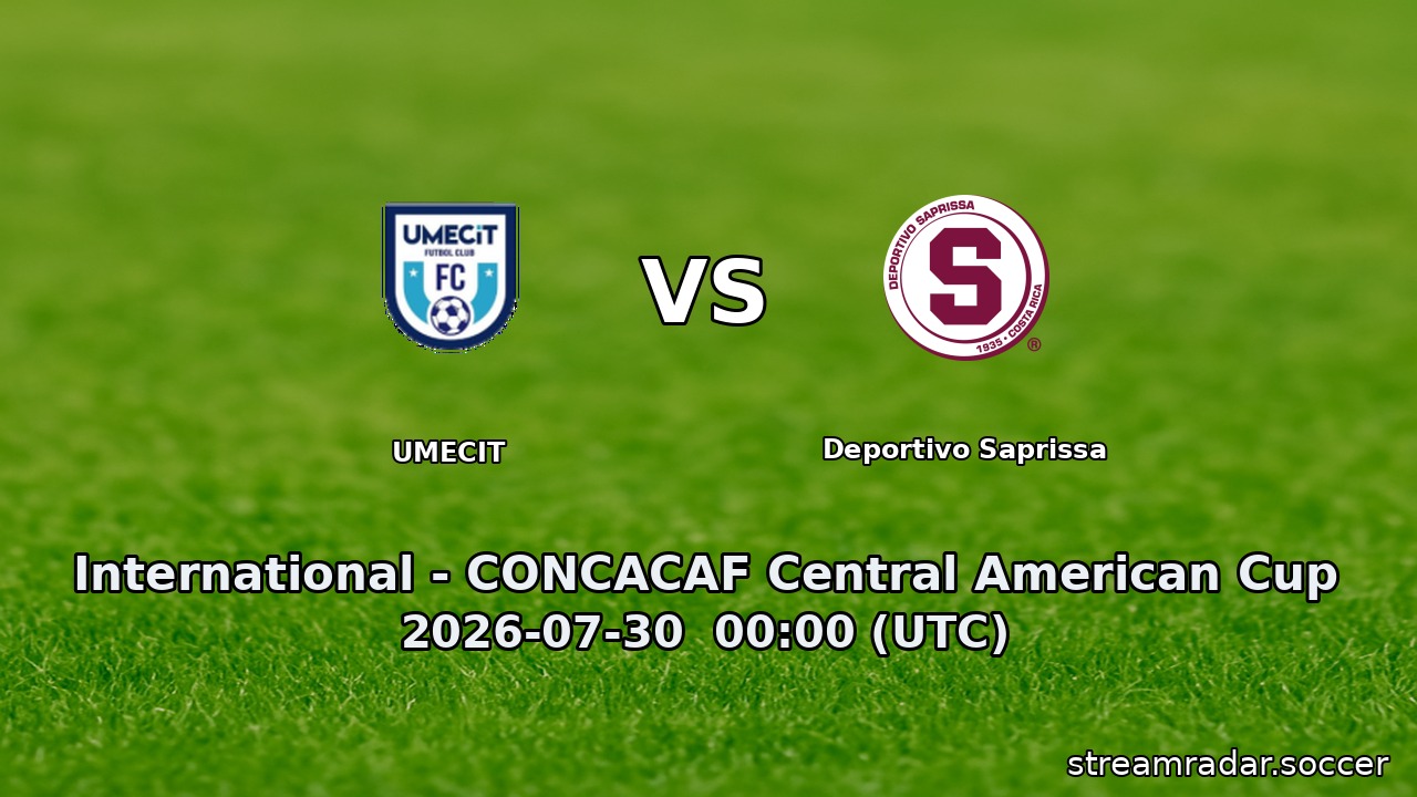 UMECIT vs Deportivo Saprissa