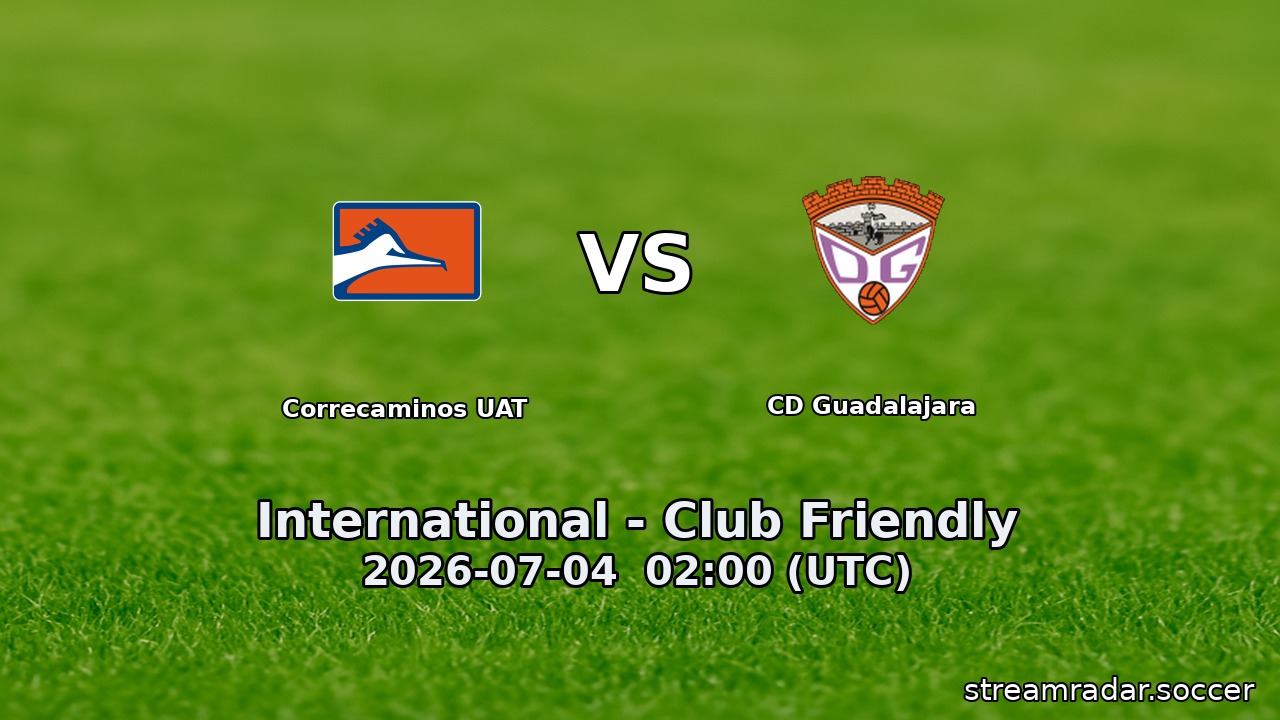 Correcaminos UAT vs CD Guadalajara