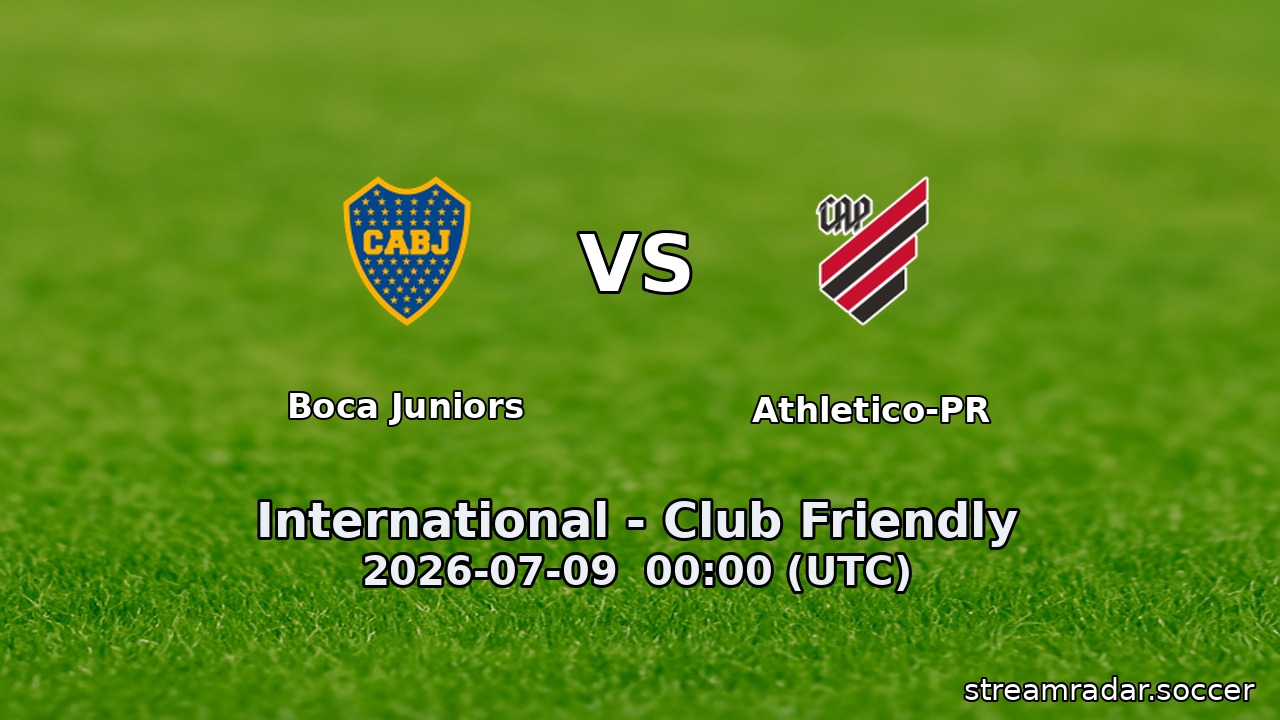 Boca Juniors vs Athletico-PR