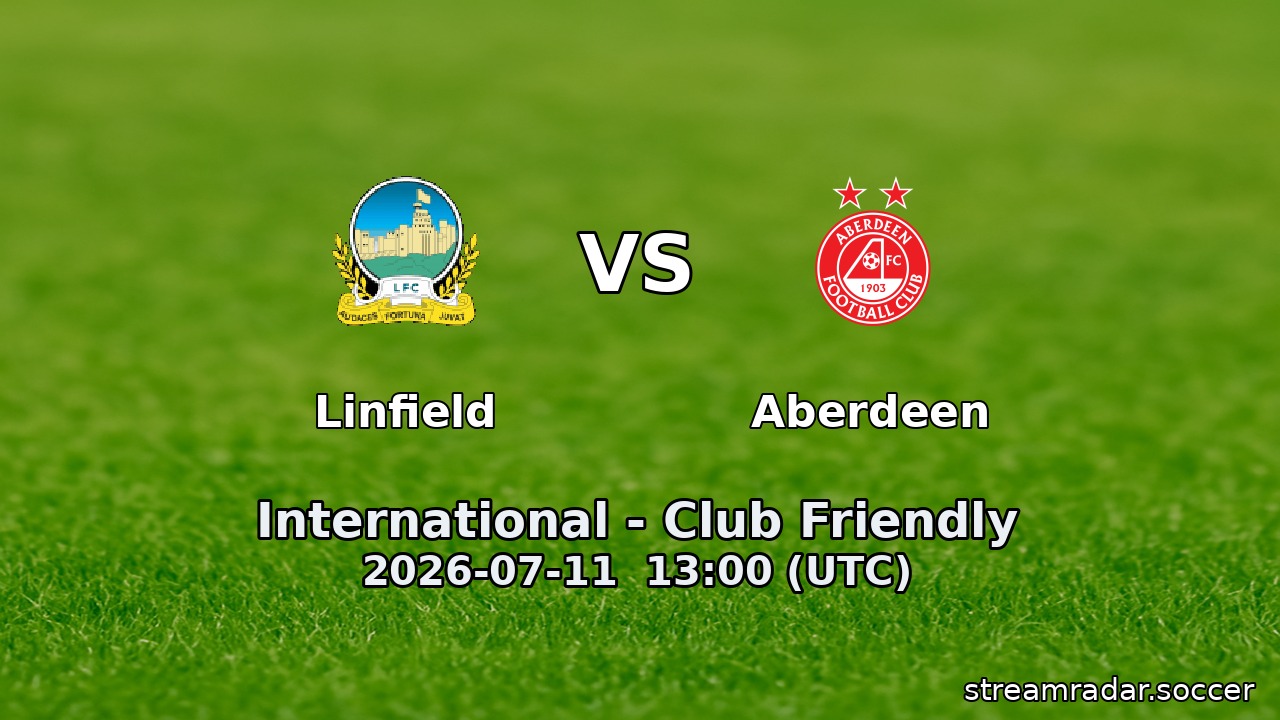 Linfield vs Aberdeen