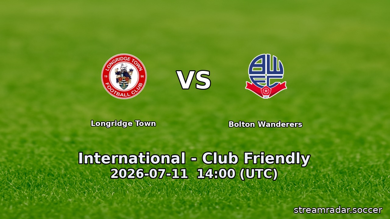 Longridge Town vs Bolton Wanderers