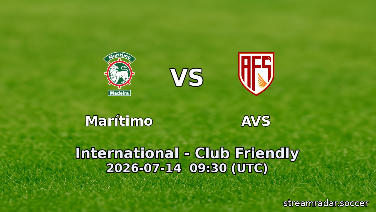 Marítimo vs AVS