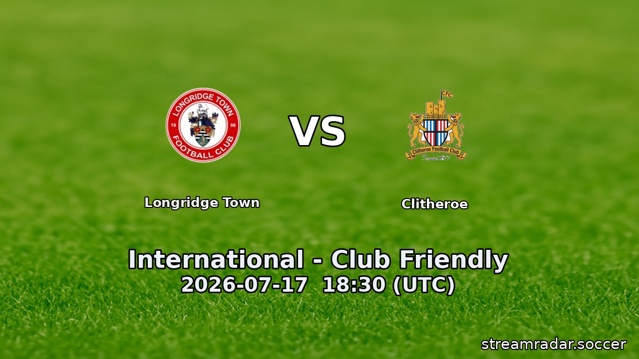 Longridge Town vs Clitheroe
