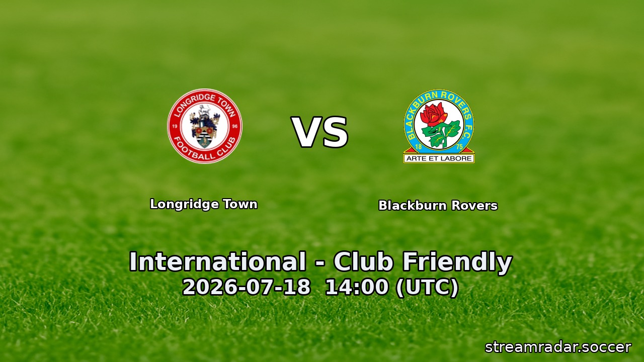 Longridge Town vs Blackburn Rovers