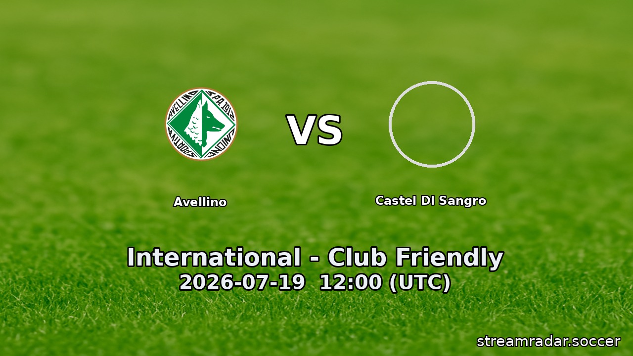 Avellino vs Castel Di Sangro