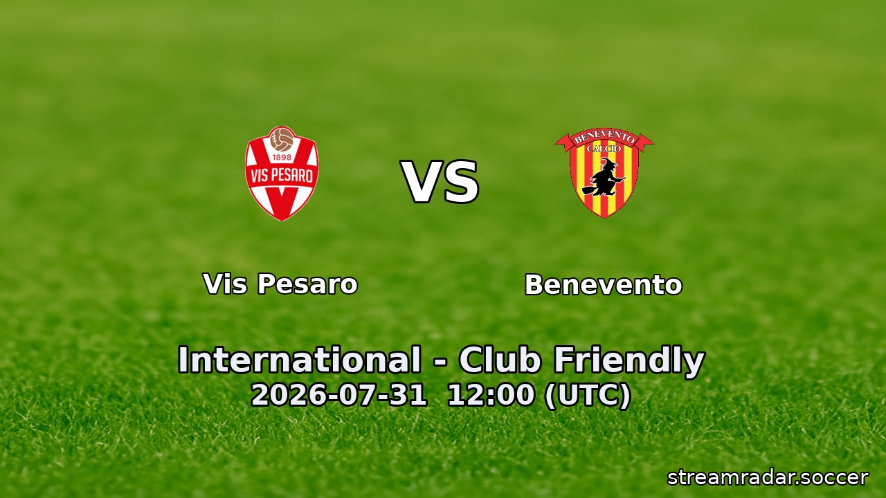 Vis Pesaro vs Benevento