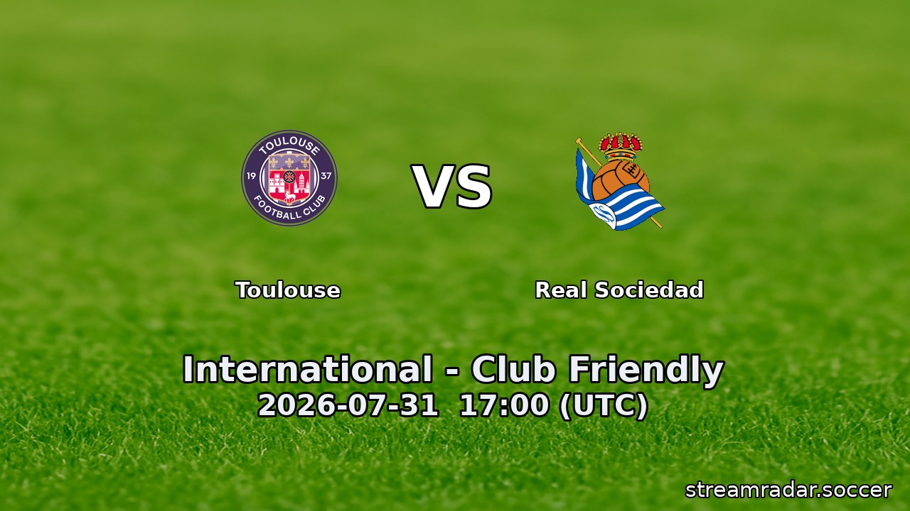 Toulouse vs Real Sociedad