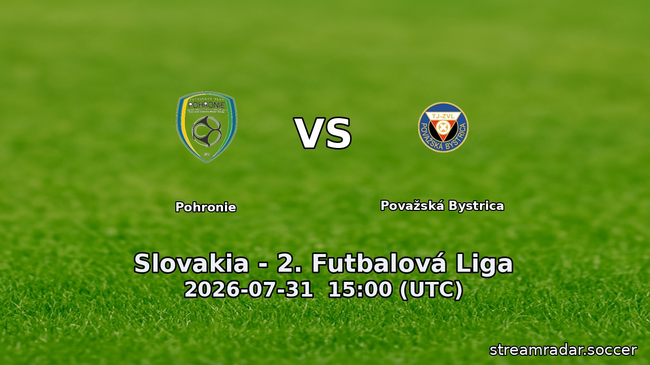 Pohronie vs Považská Bystrica