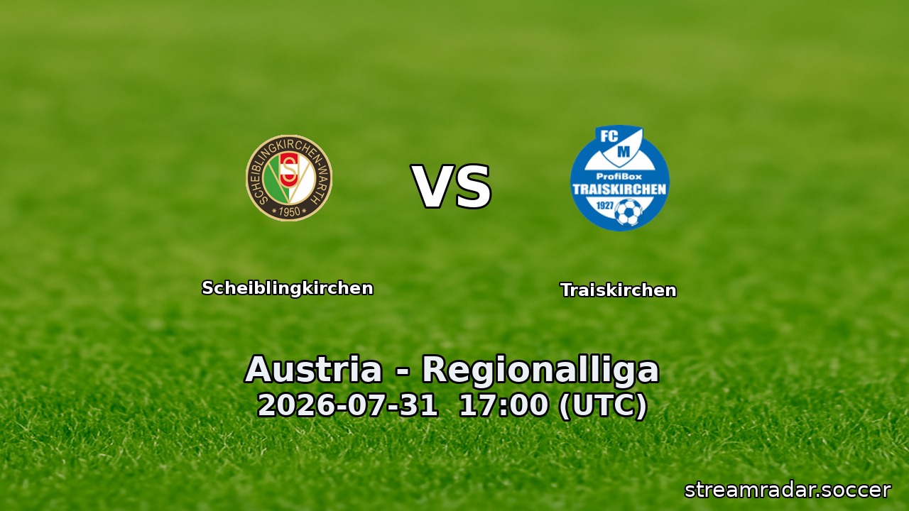 Scheiblingkirchen vs Traiskirchen