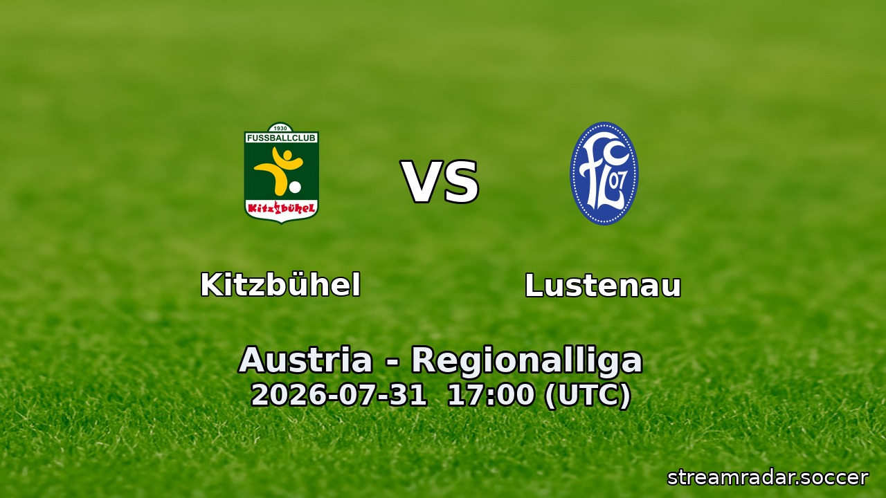 Kitzbühel vs Lustenau